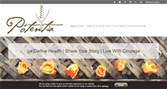 Desktop Screenshot of potentiatherapy.com